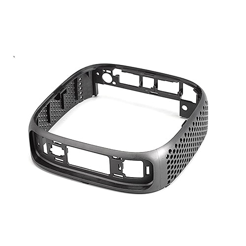 Machined perforated grille frame