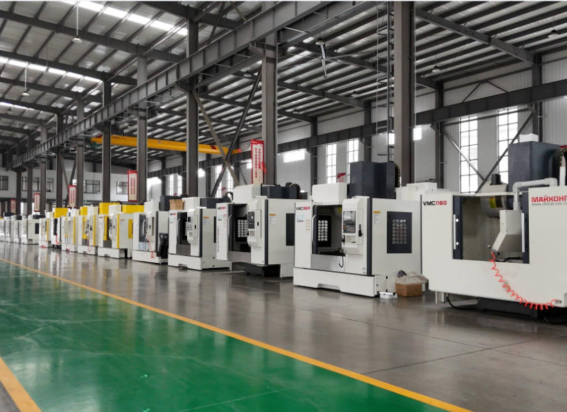 CNC engineer at the machine