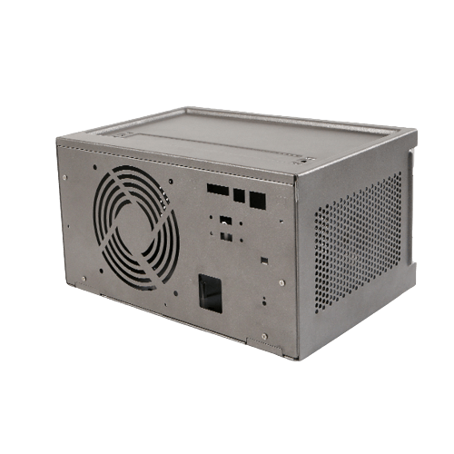 Sheet metal chassis with hardware integration