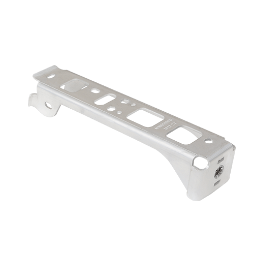 Assembled sheet metal component set