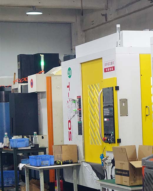 CNC shop floor