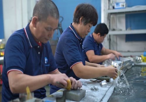 CNC workshop team at Rapid Model
