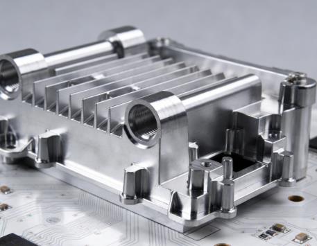 Lightweight EV inverter enclosure fabricated from aluminum