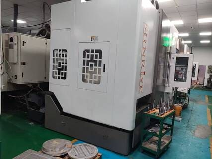 Trunnion-type 5-axis vertical machining centre