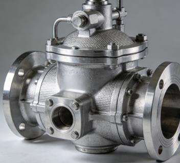 Subsea flow control valve body in duplex 2205 stainless steel