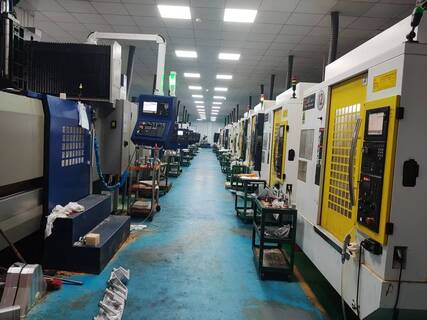 Precision machining workshop