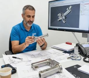 CNC machined marine hardware components