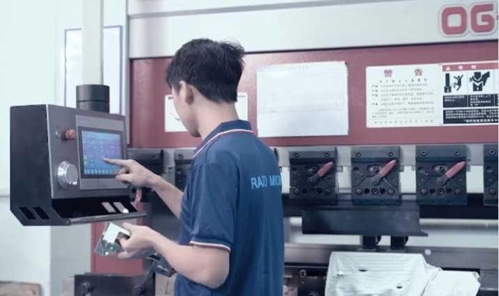 Sheet metal fabrication equipment