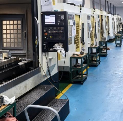 Shenzhen CNC workshop tooling and fixturing area