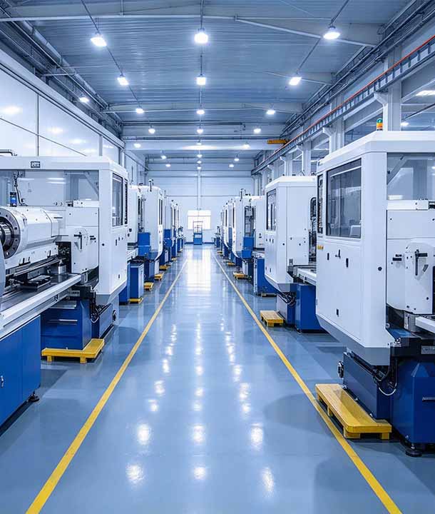 Industrial machinery CNC machined components