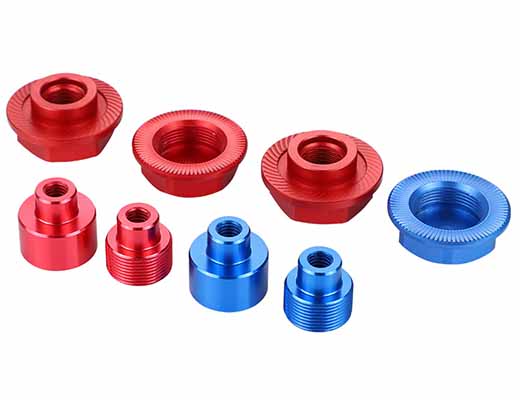 Finished electronics CNC machined component set