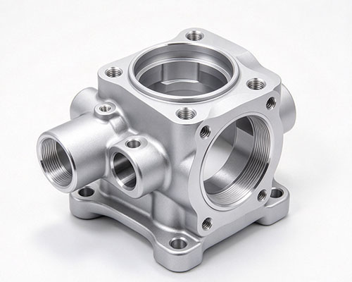 Automotive body structure parts after CNC machining